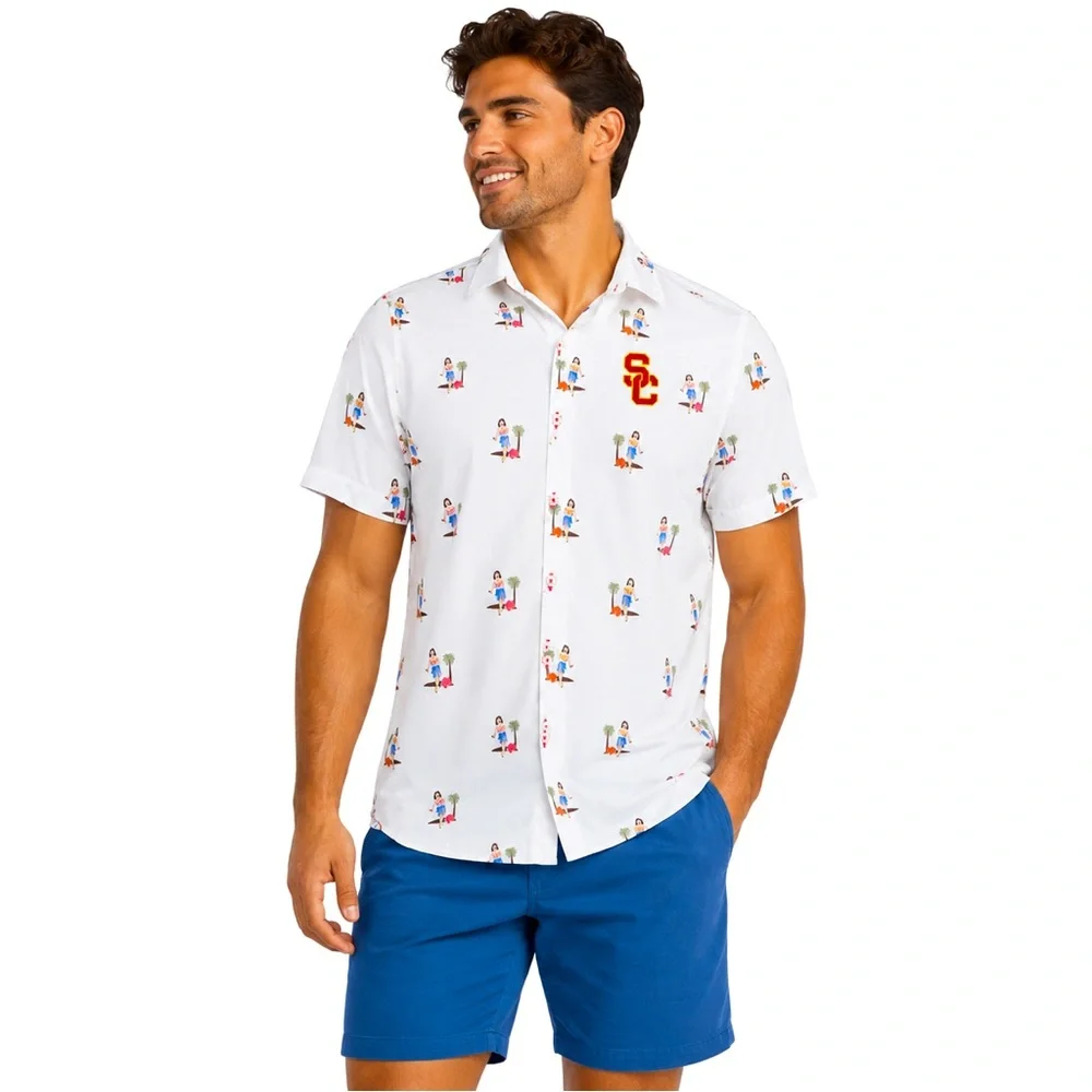 Tommy Bahama Hawaiian USC Shirt